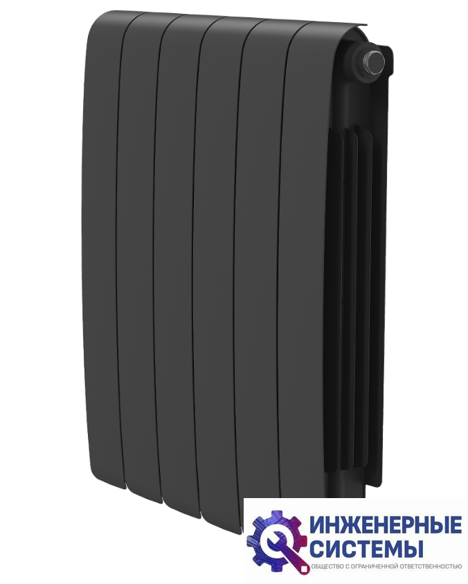 Royal Thermo Eclipse 500 Чёрный х6 радиатор