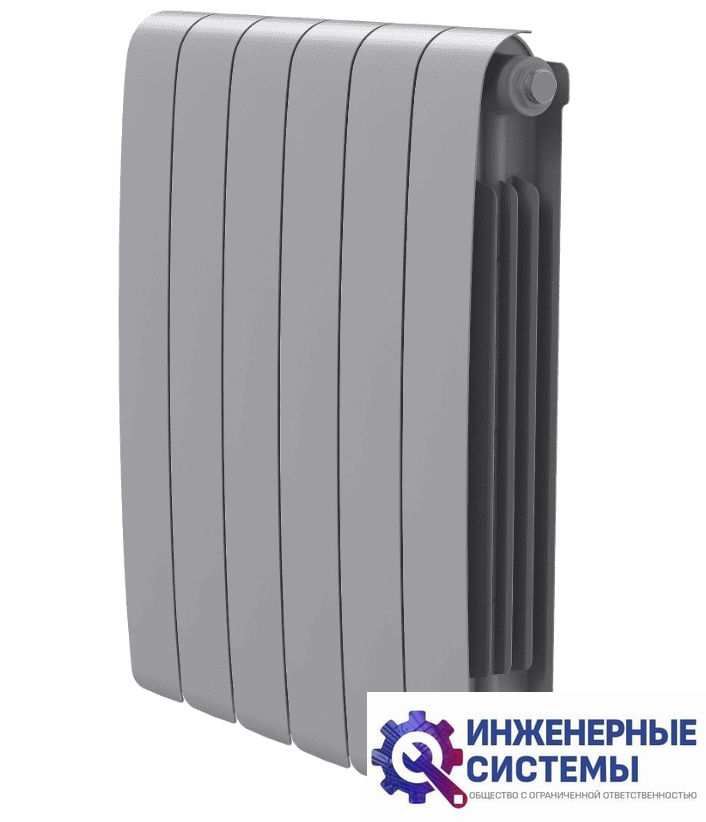Royal Thermo Eclipse 500 Серебристый х6 радиатор