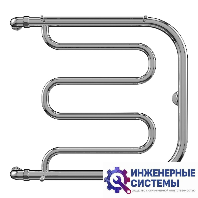 Royal Thermo 500х600 полотенцесушитель фокстрот с полкой