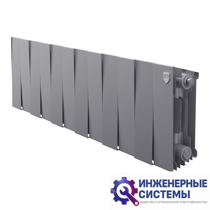 Радиатор Royal Thermo PianoForte 200/Silver Satin х18
