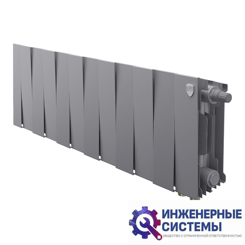 Радиатор Royal Thermo PianoForte 200/Silver Satin х20 VD