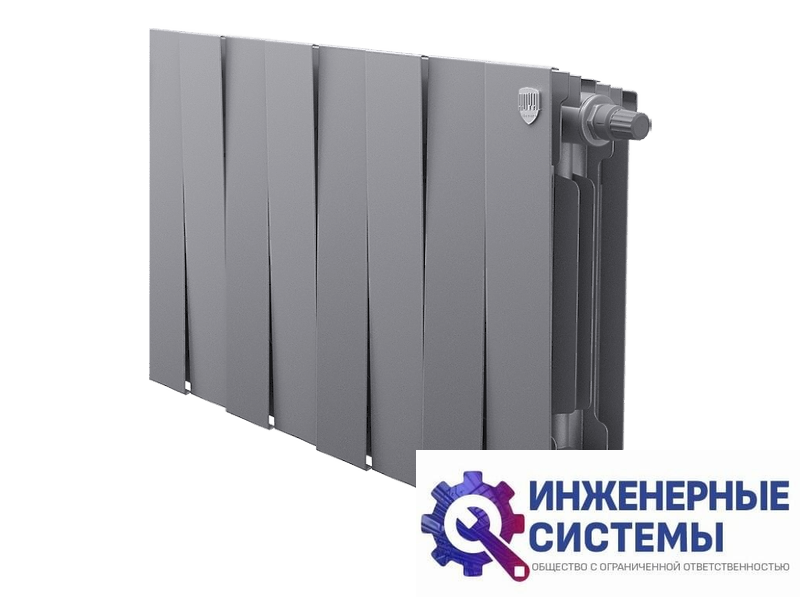 Радиатор Royal Thermo PianoForte 300/Silver Satin х10 VD
