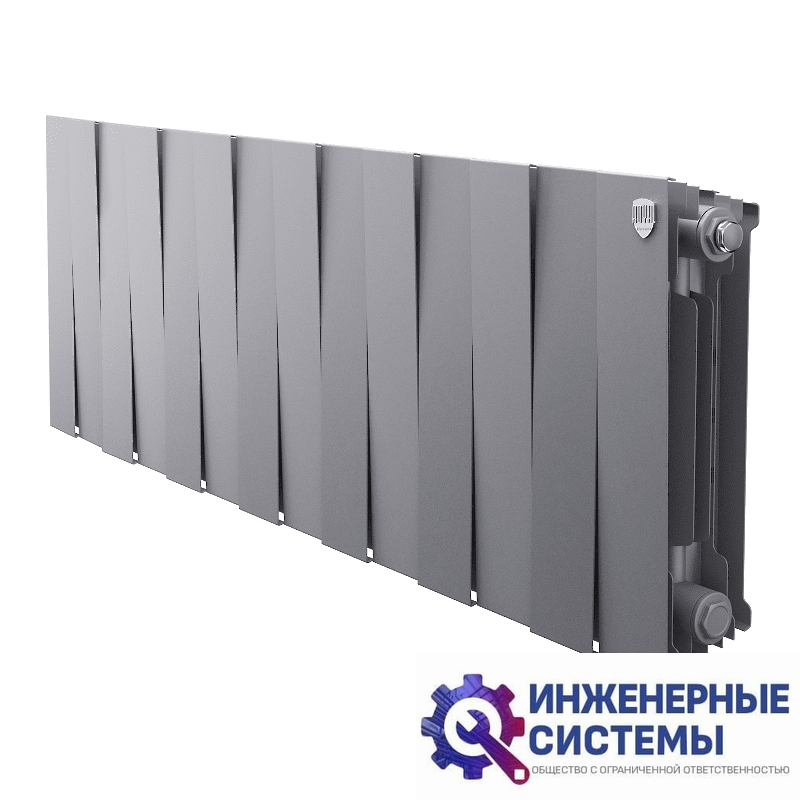 Радиатор Royal Thermo PianoForte 300/Silver Satin х16
