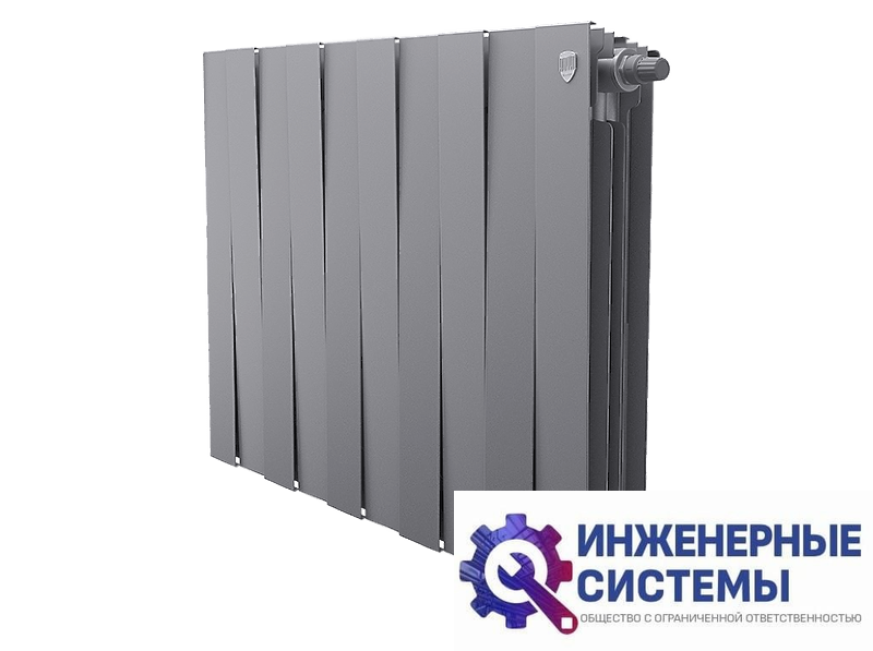 Радиатор Royal Thermo PianoForte 500/Silver Satin х10 VD