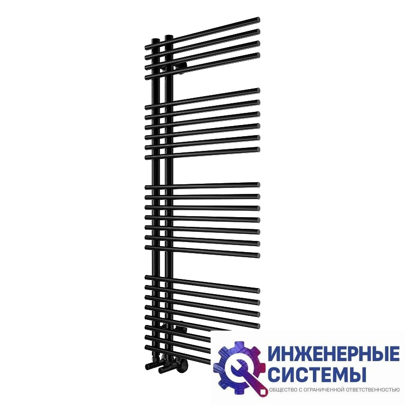 Royal Thermo Pino П25 500х1200 черный полотенцесушитель
