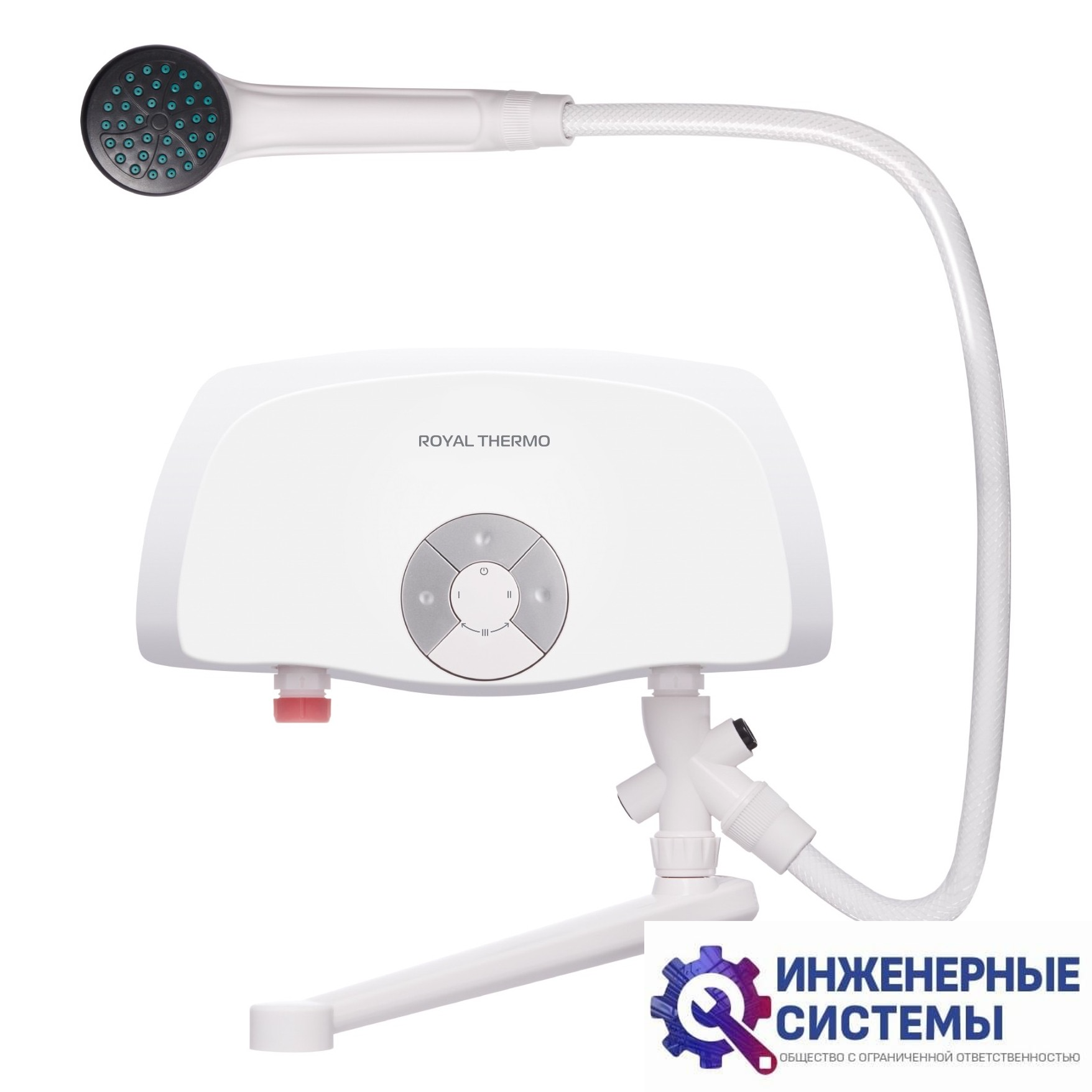 Royal Thermo SmartFix TS (6,5 kW) - кран+душ проточный водонагреватель