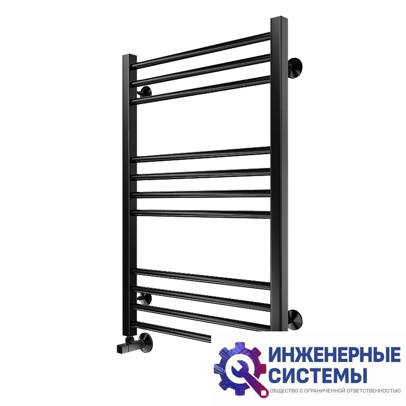 Royal Thermo Stato П11 500х800 черный полотенцесушитель