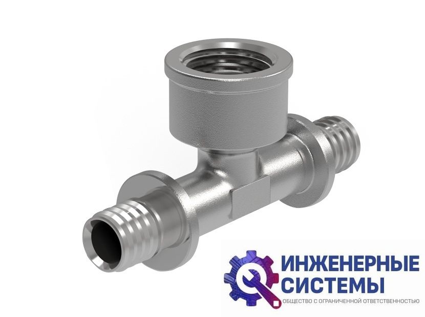 Тройник с внутренней резьбой 25?3/4"?25