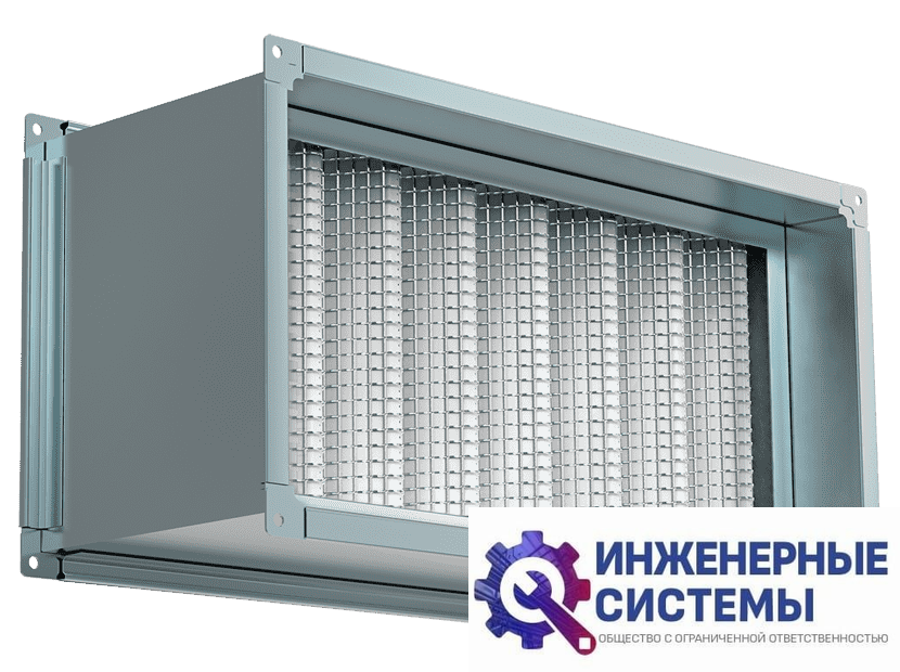 Корпус для гофрированного фильтра Shuft FBRr-K 600x350