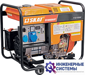 Скат УГД-5300Е PROFF дизельный генератор 5,3 кВт