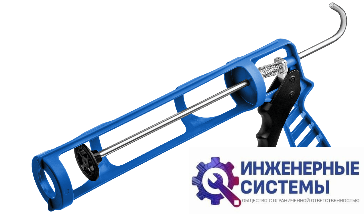 Скелетные пистолет для герметика Дока Зубр 310 мл