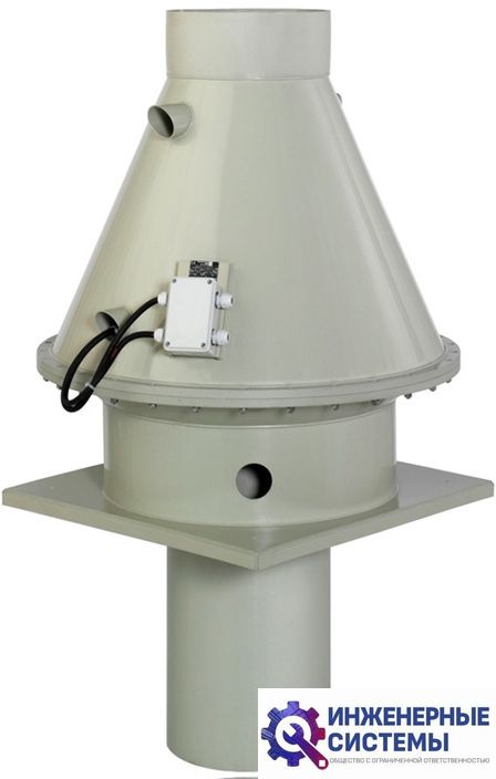 Крышный вентилятор Systemair DVP 200D2-4 roof fan plastic