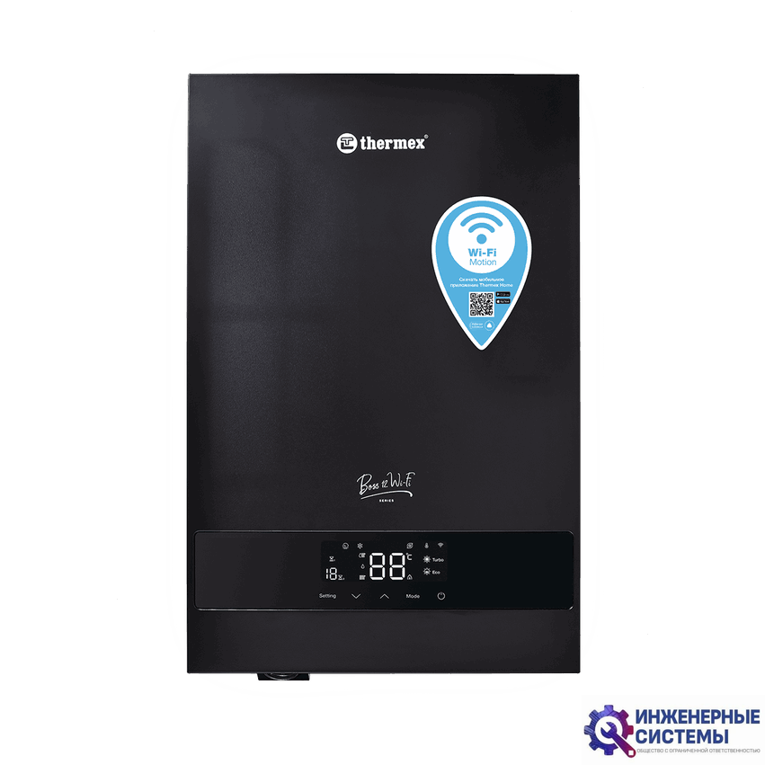Thermex Boss 12 Wi-Fi (Black) электрический котел