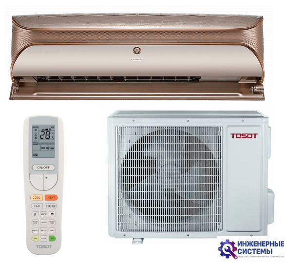 Tosot T09H-STR/I-G/T09H-STR/O Triangle кондиционер 2,5 кВт