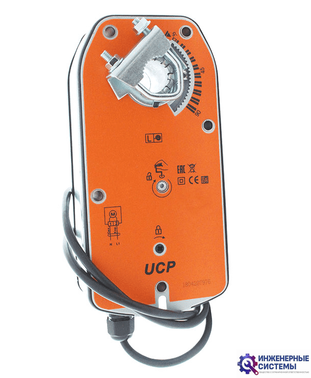 UCP NFU-24-08 (24В, 8 Нм) электропривод