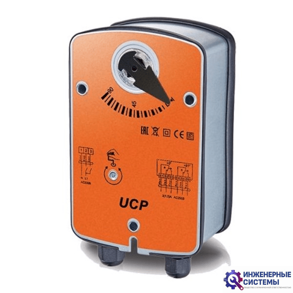 UCP UB(230)-03T электропривод с возвратной пружиной