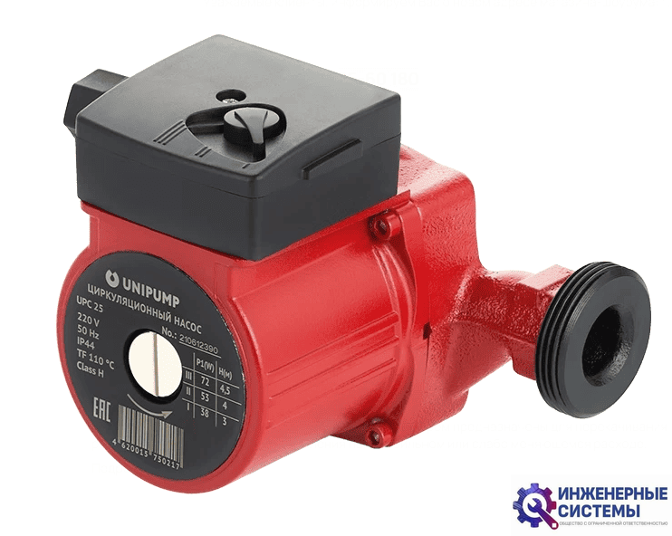 Unipump UPC 25-60 180 циркуляционный насос