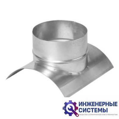 Врезка оц воротниковая для воздуховода 315/200