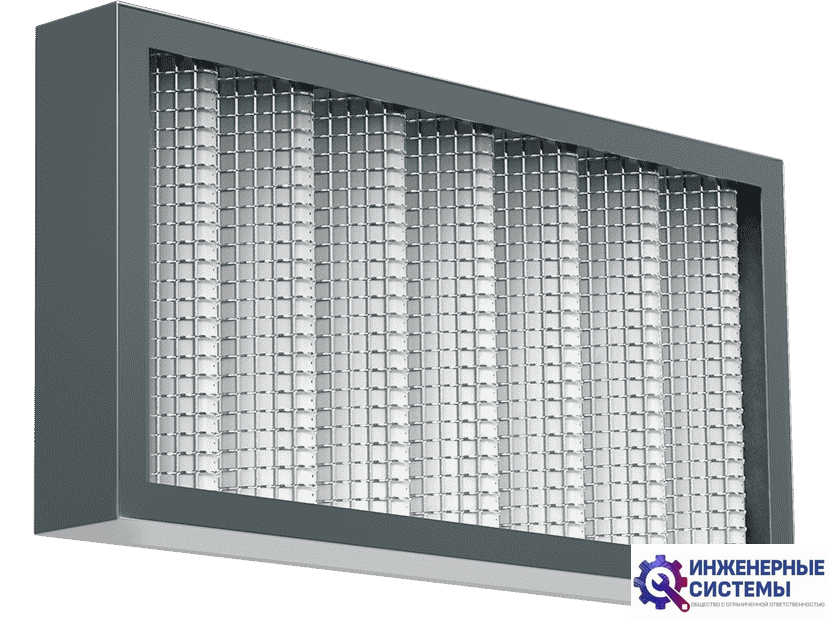 Zilon ZFFK 600х300 G3 50 фильтрующая панельная вставка для прямоугольных фильтр-боксов