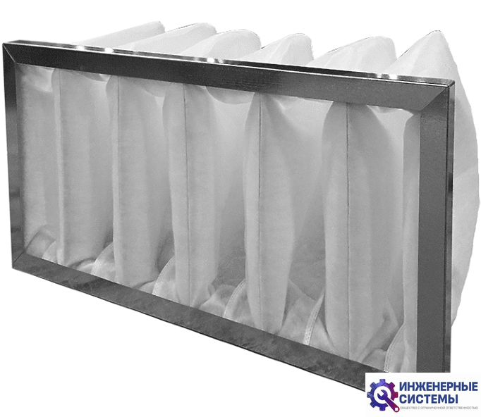 Zilon ZFFS(EU3) 500*300 сменный карманный фильтр для прямоугольных каналов