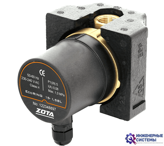 Zota EcoRING 15-1,5BL циркуляционный насос
