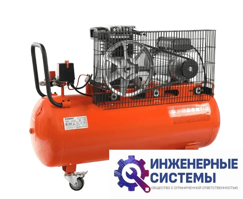 Patriot PTR 100-440 I компрессор поршневой масляный, фото 2