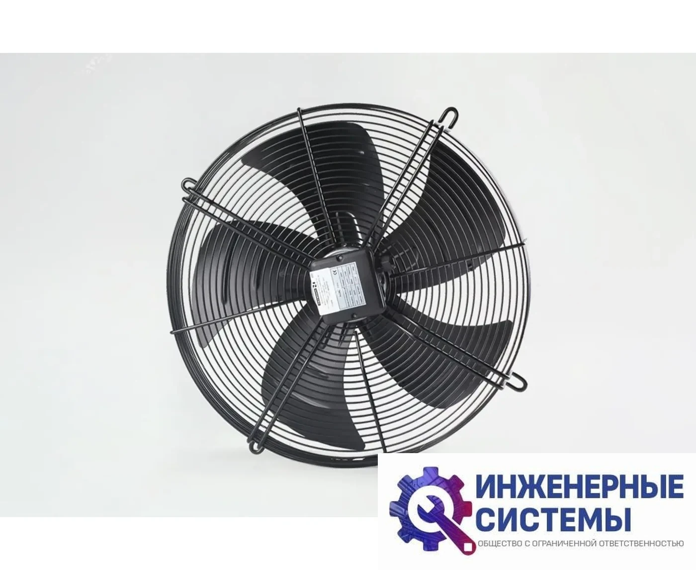 Nevatom VO 400-4E-02 осевой вентилятор с защитной решеткой, фото 2
