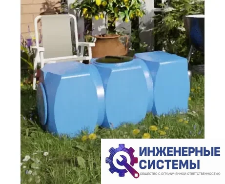 Ирпласт К-500 ГОРИЗ бак для воды, фото 2