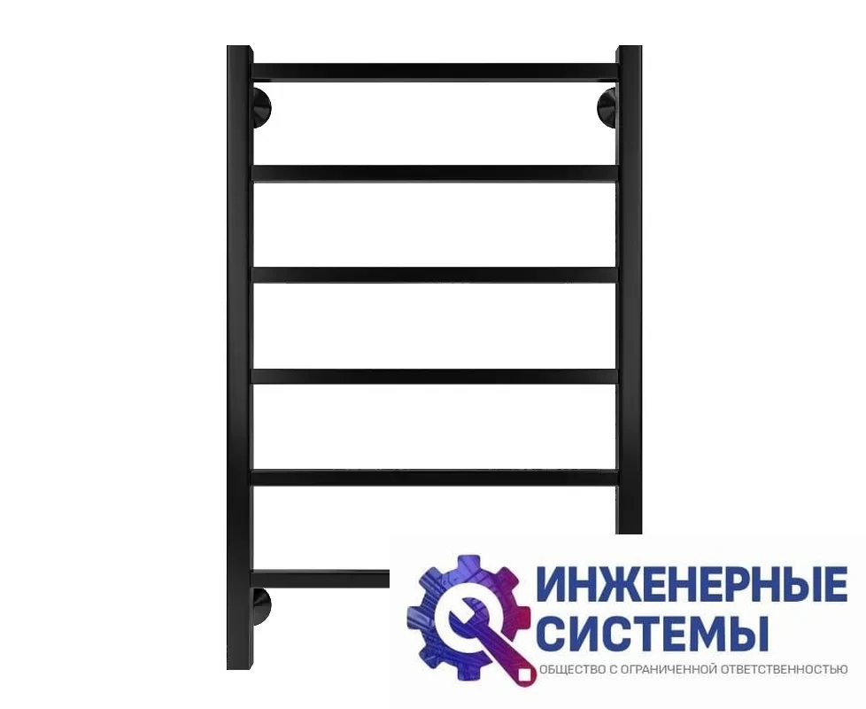 Royal Thermo Axel П6 500х800 черный полотенцесушитель электрический, фото 2