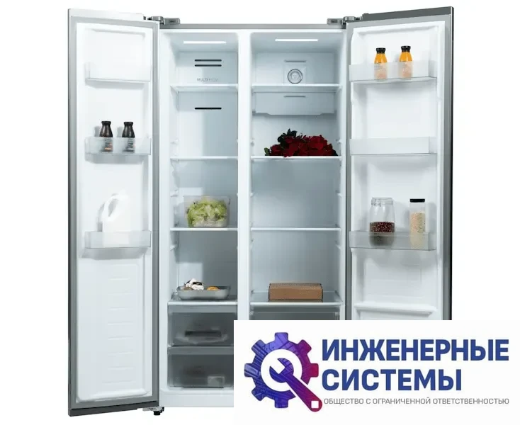 Бирюса SBS 541 TWG двухкамерный холодильник, фото 2