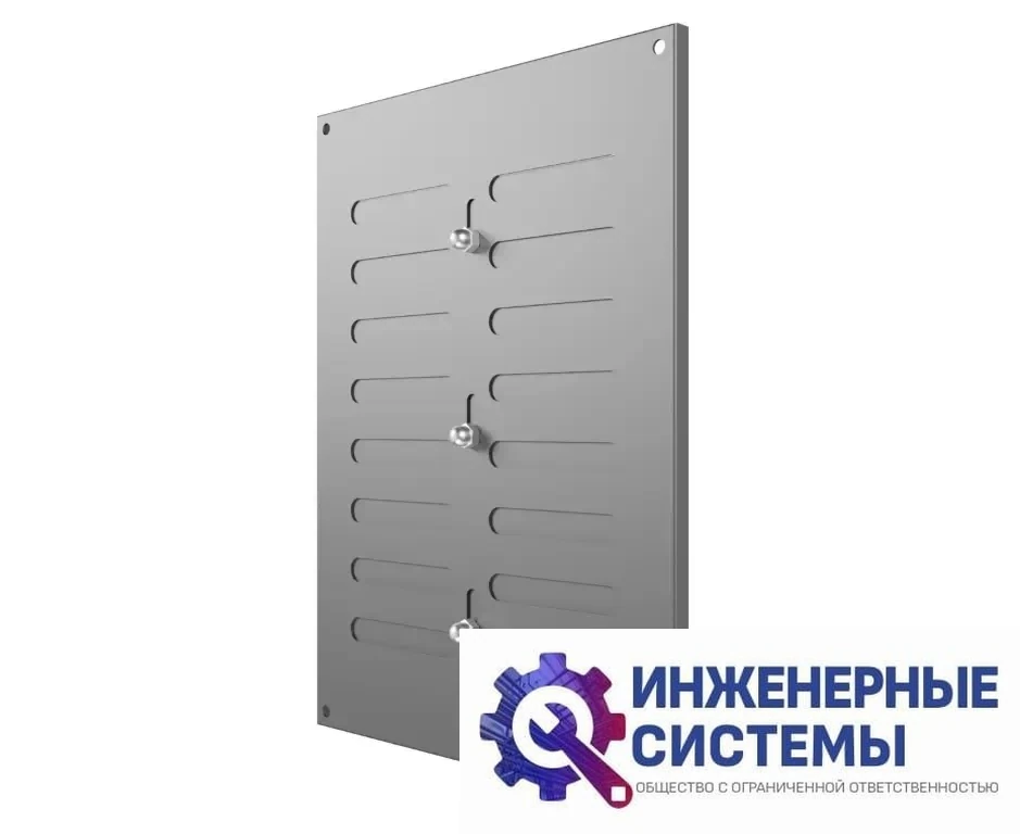 Era 1825МЕР-В Серая решетка из оцинкованной стали купить в Иркутске, фото 2