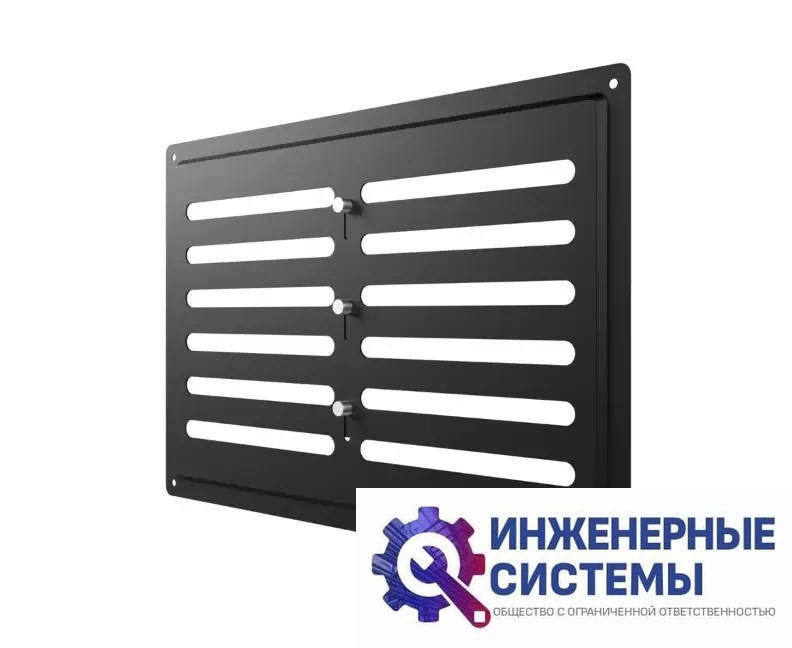 Era 3020mer black решетка из оцинкованной стали купить в Иркутске, фото 2