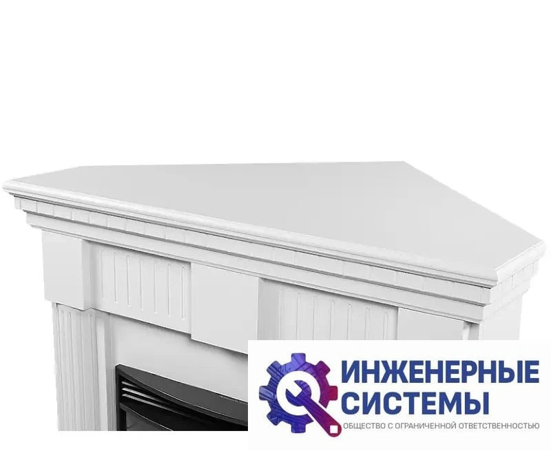 Firelight Colonna 30U портал для камина (угловой) белый, фото 2