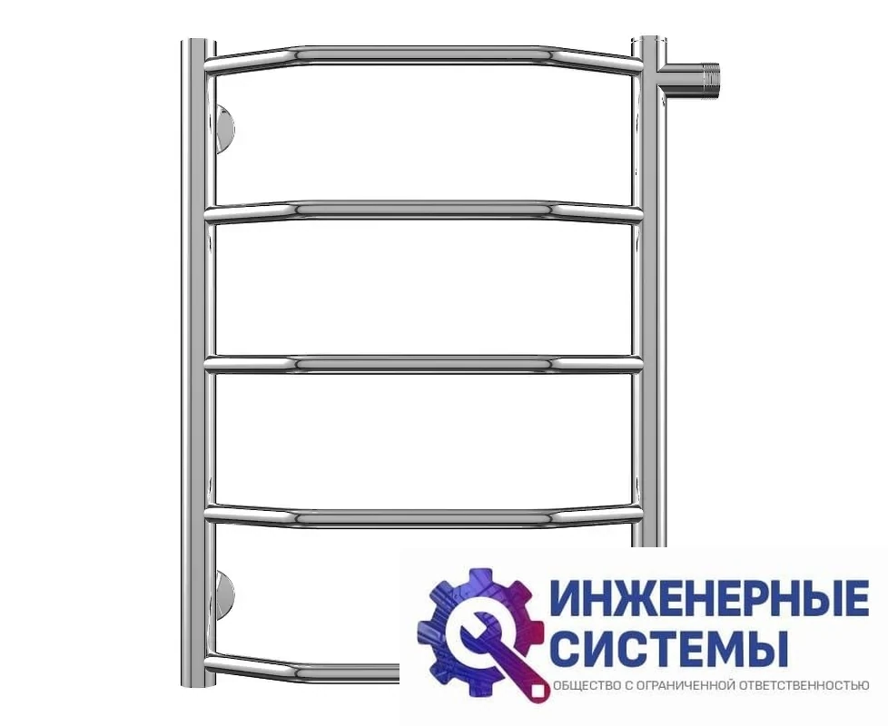 Royal Thermo Трапеция П5 500х596 БП м/о 500 полотенцесушитель, фото 2