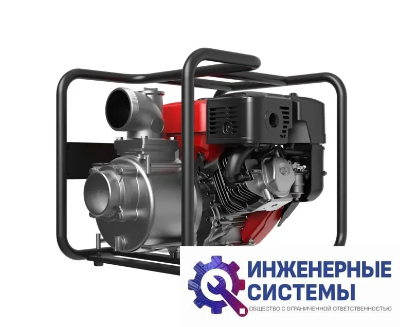 Sunreka GWP100T мотопомпа бензиновая, фото 2