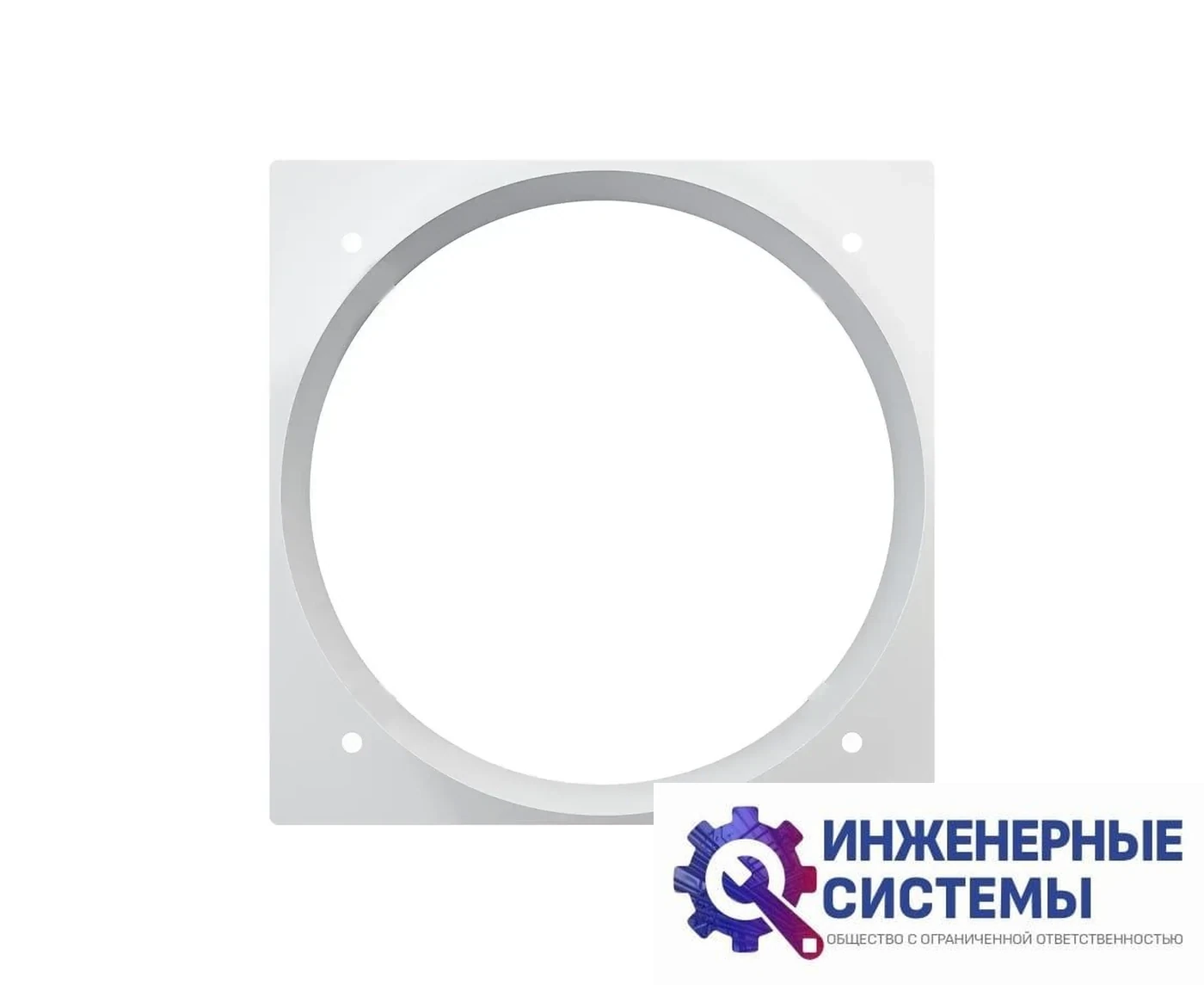 Era 1111Ф10 (D=100 мм; 113х113 мм) настенная пластина, фото 2