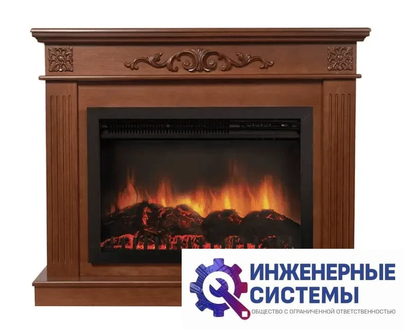 Firelight Noce 30 шпон Дуб портал для камина, фото 2