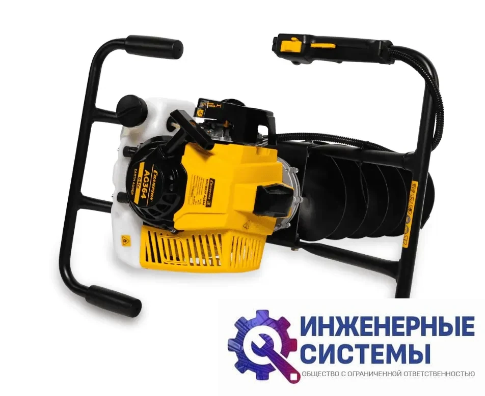 Champion AG364 мотобур (бензобур), фото 2