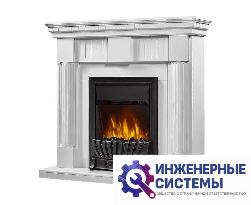 Firelight Colonna Classic портал для камина белый, фото 2