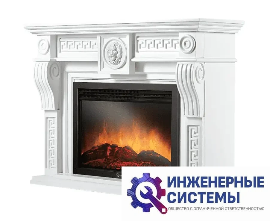 Firelight Vittoriano 30 Белый портал для камина, фото 2