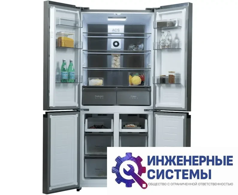 Бирюса CD 496 TCG двухкамерный холодильник, фото 2