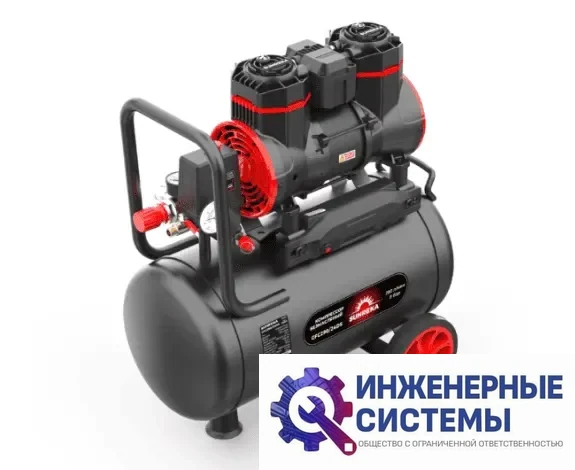 Sunreka GFC290/24DS компрессор поршневой безмасляный, фото 2