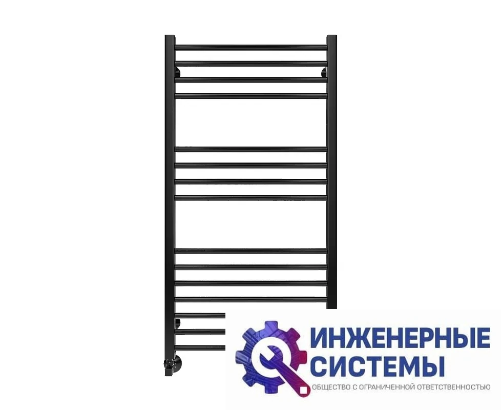Royal Thermo Stato П15 500х1000 черный полотенцесушитель, фото 2
