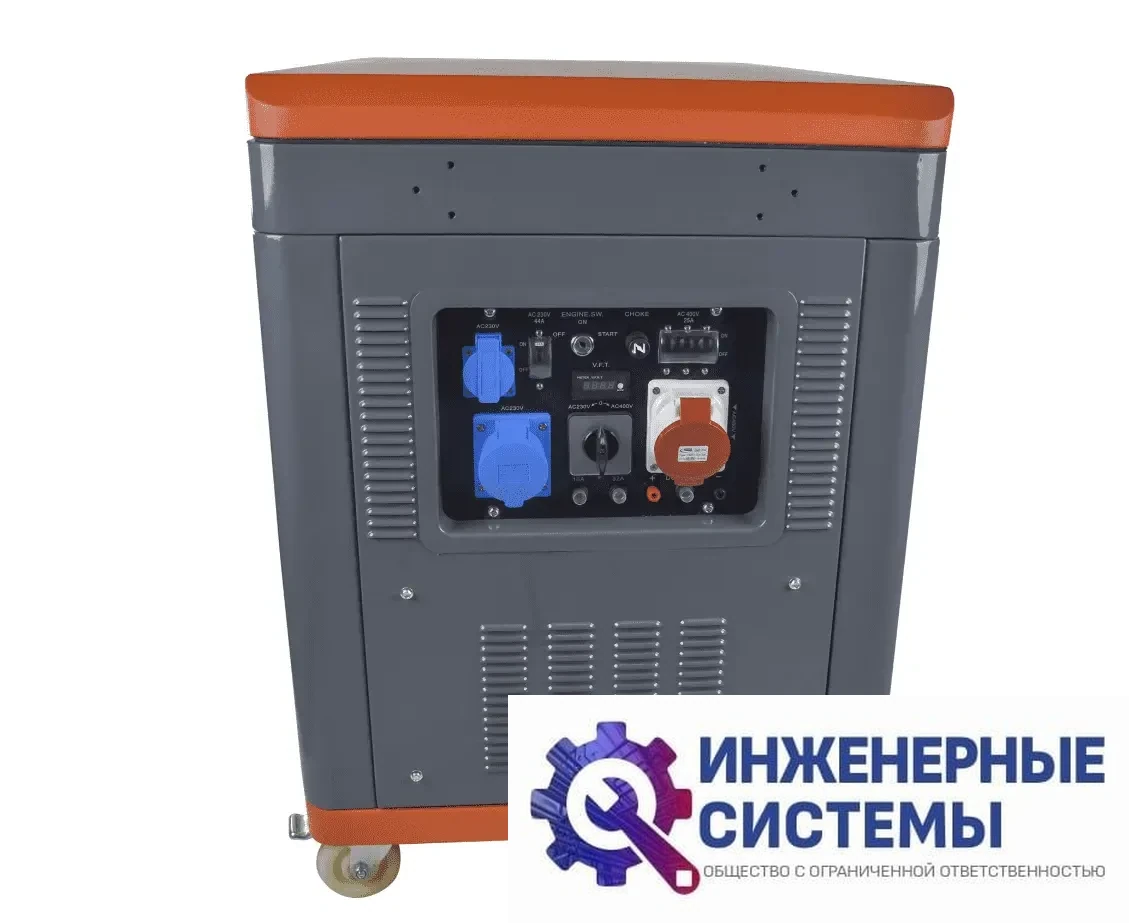 Evoline QB 12003 E бензогенератор 11 кВт, фото 2