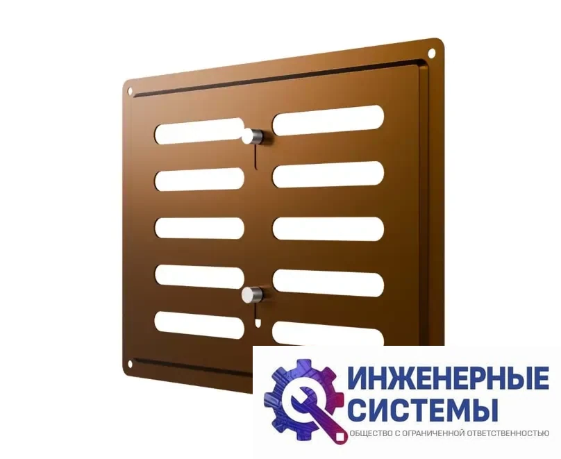 Era 2015mer metallic brown решетка из оцинкованной стали купить в Иркутске, фото 2