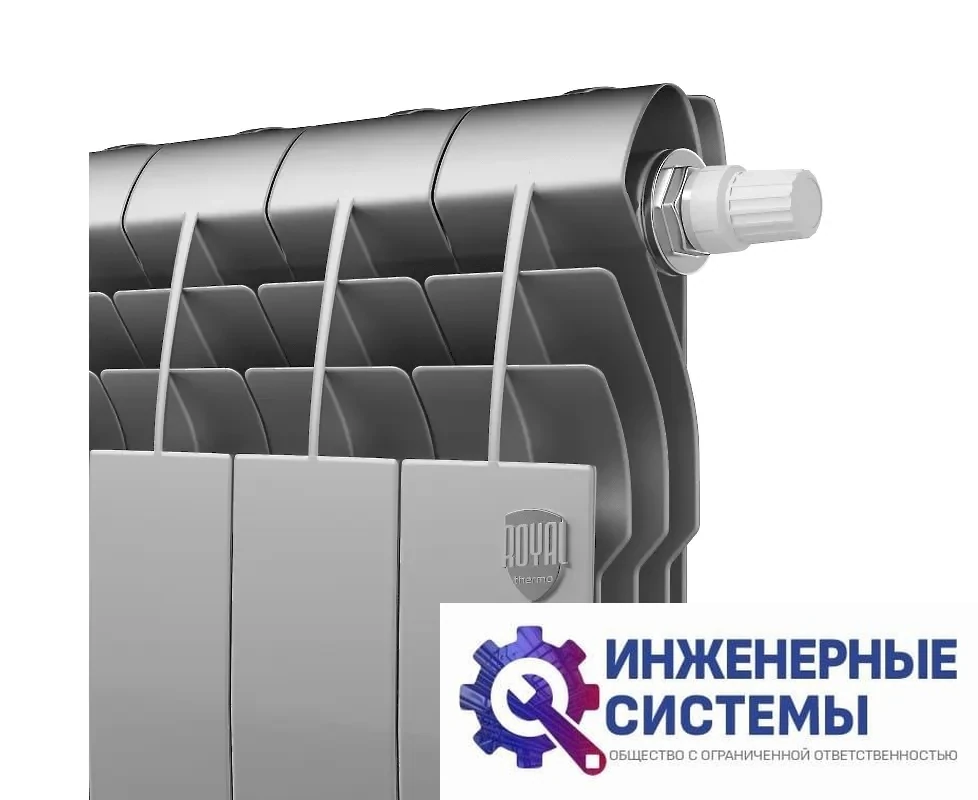 Радиатор Royal Thermo BiLiner 350 Silver Satin VD х10, фото 2