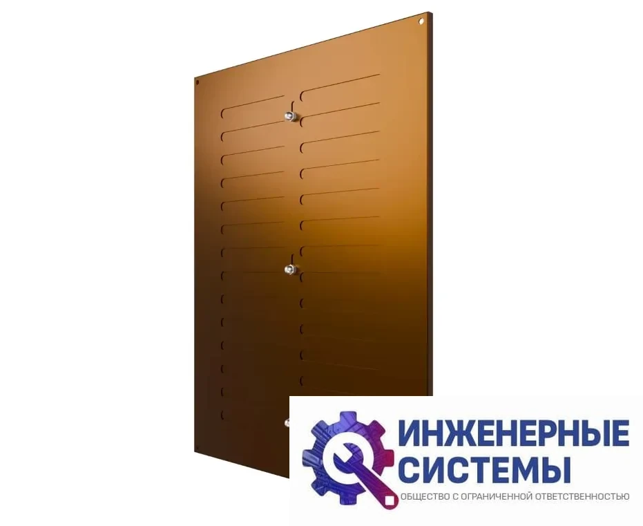 Era 3040МЕР-В Коричневая решетка из оцинкованной стали купить в Иркутске, фото 2