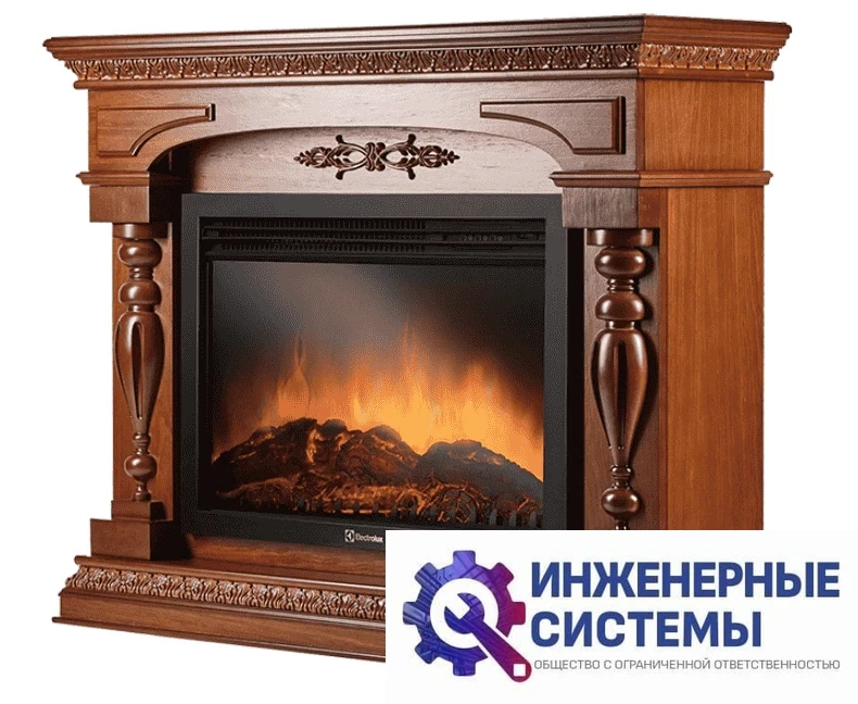 Firelight Perfetto R 30 шпон Дуб портал для камина, фото 2
