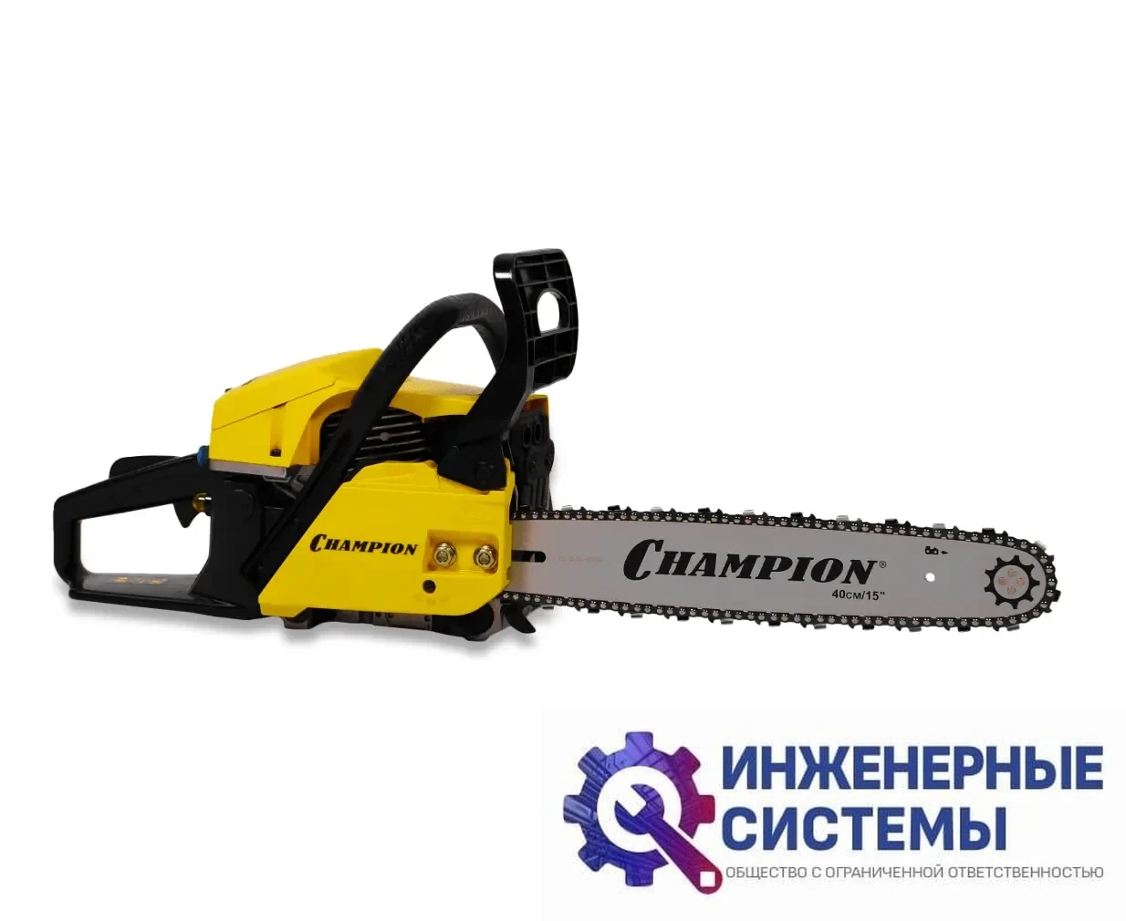Champion 256-15 бензопила, фото 2
