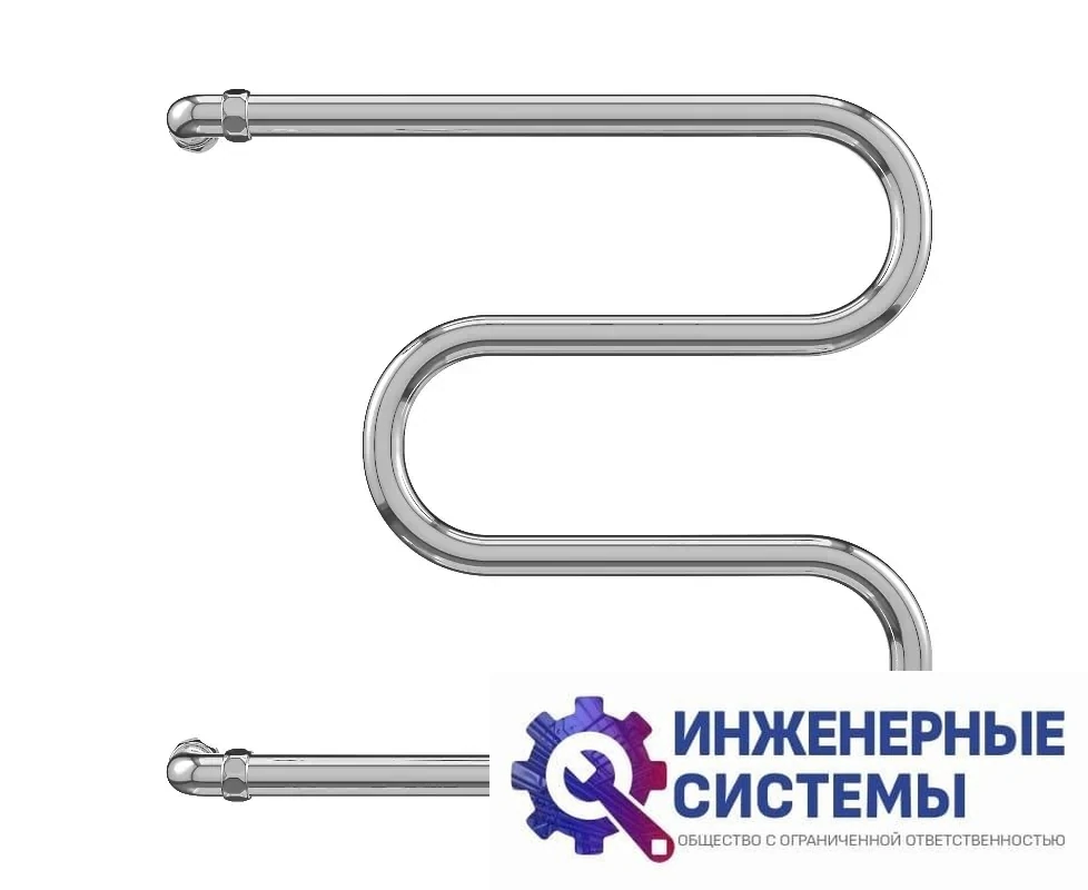 Royal Thermo 500х500 1 М-образный полотенцесушитель, фото 2